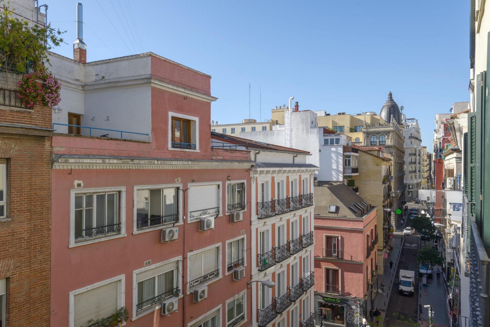 Apartamento Gran Via New 2Br 1Bth Elevator Madrid Exterior foto